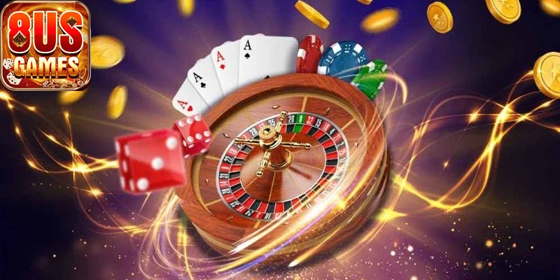 Hình ảnh banner khuyến mãi hoàn trả 8us trên ứng dụng di động.