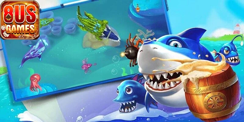 Trải nghiệm người chơi vui nhộn khi tham gia bắn cá 8us.